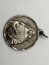 Saint Mother Theodore Guerin Sterling, Silver Pendant, 6.97 G.