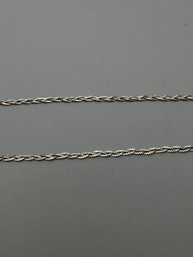 MILOR-sterling Silver Braid Chain 4.09g