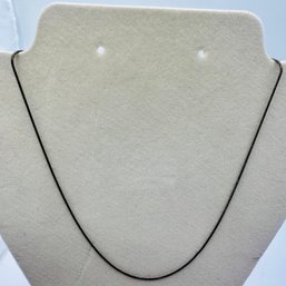 Sterling Silver Adjustable Snake Chain Necklace, 3.41 G.