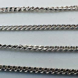 GC 10, MEX, Sterling Silver Curb Chain Necklace, 1.69