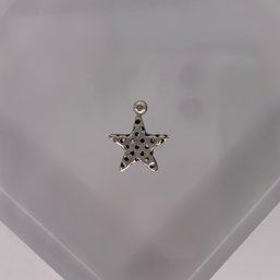 Sterling Silver Star Charm .51g