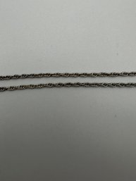 Sterling Silver Rope Chain 6.96g