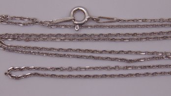 Sterling Chain Necklace 1.5g