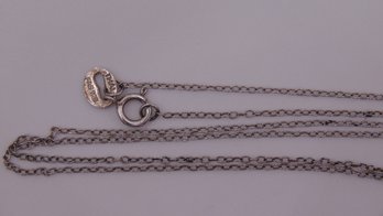 Sterling Chain Necklace .9g