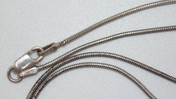 Sterling Snake Chain Necklace 5.6g