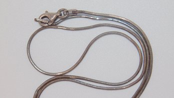 Sterling Snake Chain Necklace 4.5g