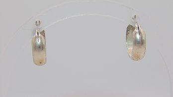 Sterling Hoop Earrings 3.7g