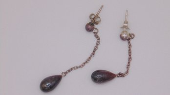 Sterling Drop Earrings 1.4g