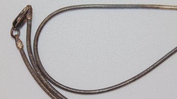 Sterling Snake Chain Necklace 8g