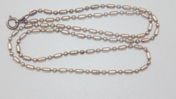 Sterling Ball Chain Necklace 4.7g