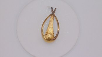 Sterling Egg Basket Pendant 2.6g