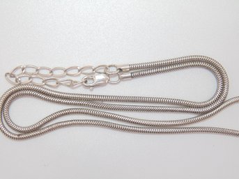 Sterling Snake Chain Necklace 6.0g