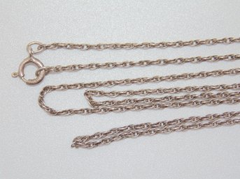 Sterling Singapore Chain Necklace 1.7g