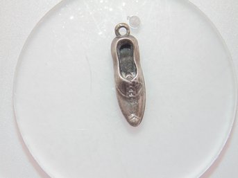 Sterling Shoe Charm .6g