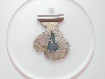 Sterling Abstract Art Pendant 5.0g