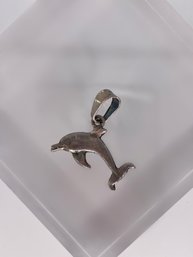 Sterling Silver Dolphin Charm 3.23g