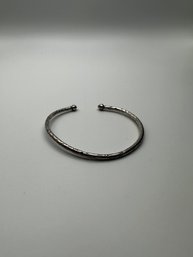Sterling Cuff Bracelet With Line Details 15.58g