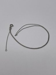 19 . Inch Petite Sterling Chain 1.11g