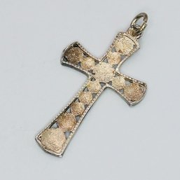 Sterling Silver Cross Pendant 1.32 G