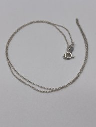 16  Petite Sterling Chain .60g