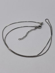 18 Inch Sterling  Box Chain 2.16g