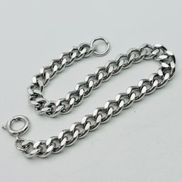 Sterling Silver Cuban Chain Bracelet 14.2 G