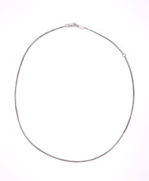 Sterling Chain Link Necklace 3.5g