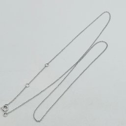 Sterling Silver Cable Chain Adjustable Class .99 G