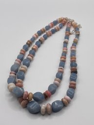 Multicolored Beaded Neck 123.29g     9long
