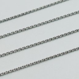 Sterling Silver 1799AR Curb Chain Necklace 1.38 G