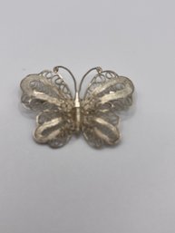 Sterling Butterfly Pin 3.66g