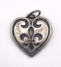 Sterling Heart Pendant 3g