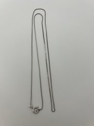 Sterling Silver Very Dainty Chain Necklace .87g