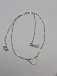 Sterling Chain With Heart 1.74g   16'long