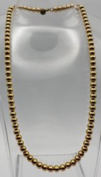 Tiffany & Co. AU 18K Gold Necklace