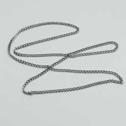 Sterling Silver Endless Curb Chain 8.76 G