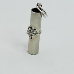 Sterling Silver Diploma Pendant 1.75 G