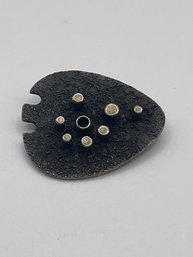 Sterling  - Shield Shaped Metal Pin 7.56g