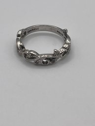 Sterling Floral Ring   2.0g   Sz. 4.5