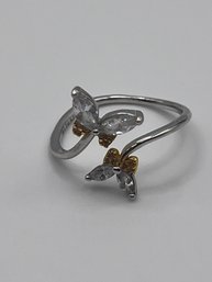 Sterling Butterfly Ring 1.75g   Sz. 7