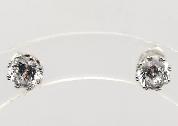 Tacori Cubic Zirconium Sterling Silver Earrings