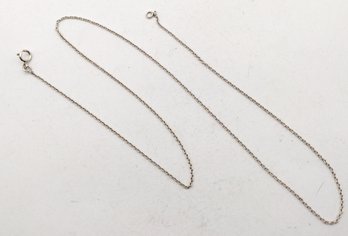 Sterling Silver Cable Chain Necklace