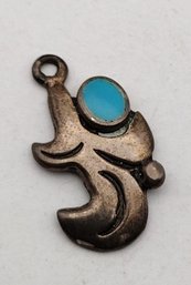 Turquoise Sterling Silver Pendant