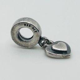 Pandora ALE Sterling, Silver Heart Charm 2.48 G