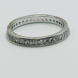 Sterling Silver Channel Band Size 7, 1.9 G