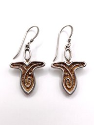 Sterling Hook Earrings 5.5g