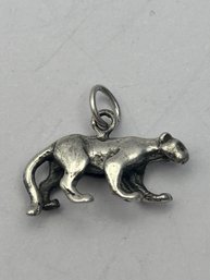 Sterling Silver Puma Pendant , 1.67 G