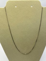 Sterling Silver S Chain Necklace 2.07 G