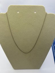 Sterling Silver JCM Dainty Chain Necklace 1.22 G