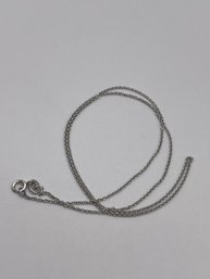 Sterling Petite Link Chain  1.33g   18'long